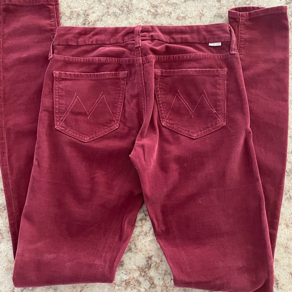 MOTHER Denim The Looker Someone Else’s Fairytale Cord Sz 25